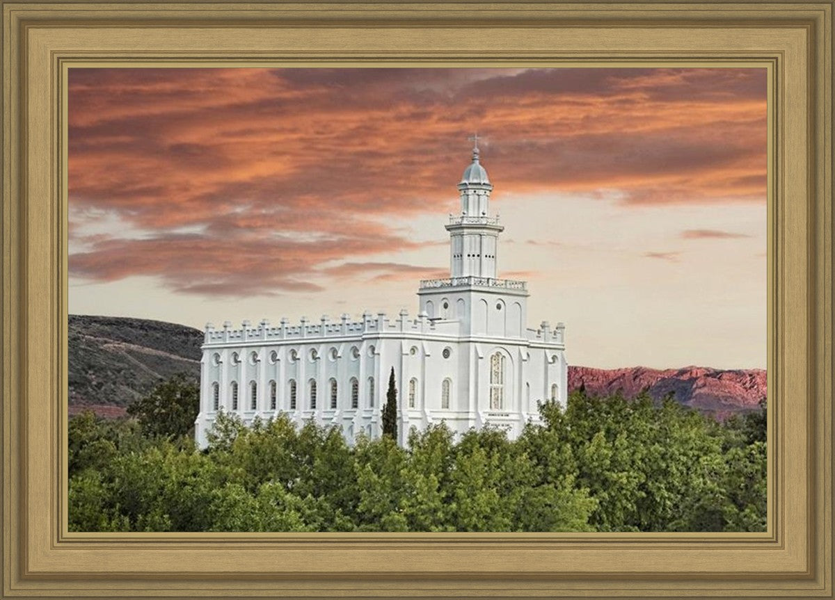 St George Red Sky