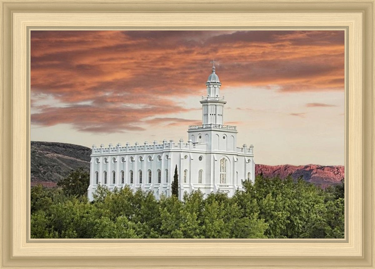 St George Red Sky