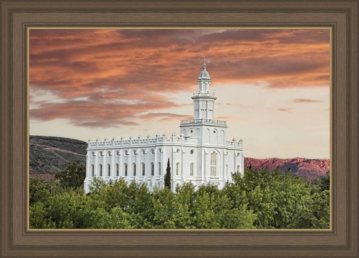 St George Red Sky