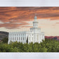 St George Red Sky