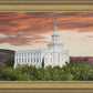 St George Red Sky