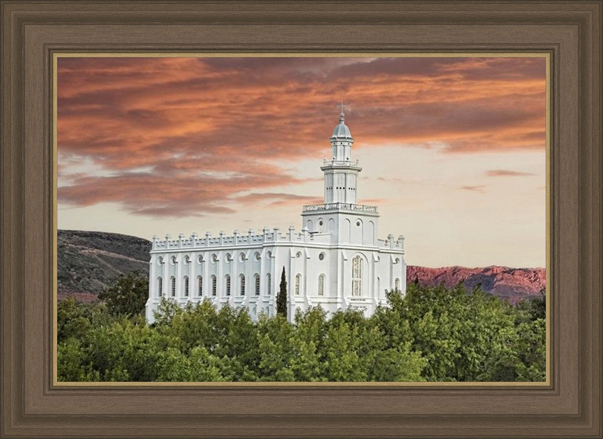 St George Red Sky