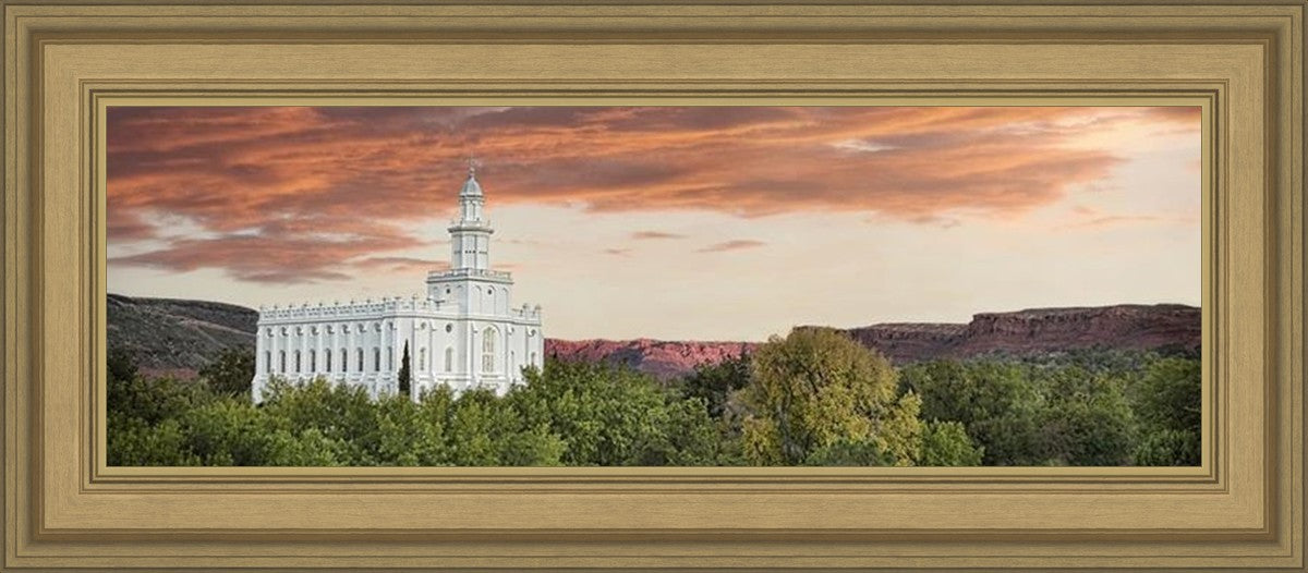St George Red Sky