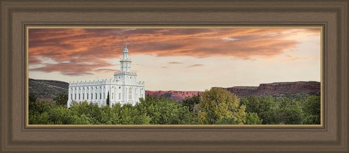 St George Red Sky