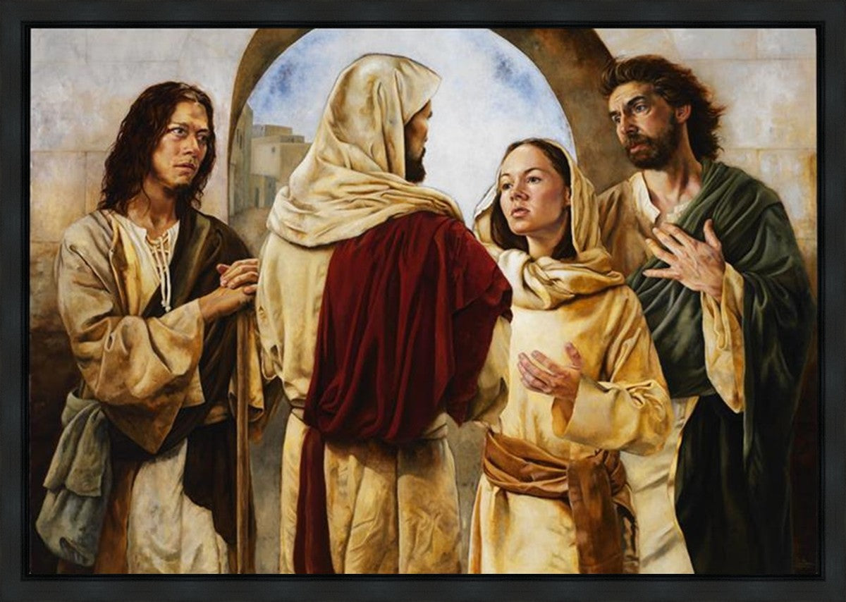Martha's Witness Of Christ Gallery Wrap