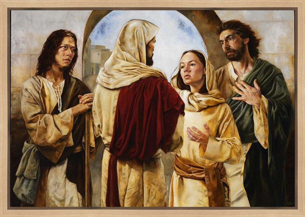 Martha's Witness Of Christ Gallery Wrap