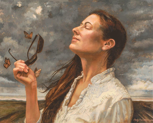 Shine In The Light Large Wall Art Gallery Wrap