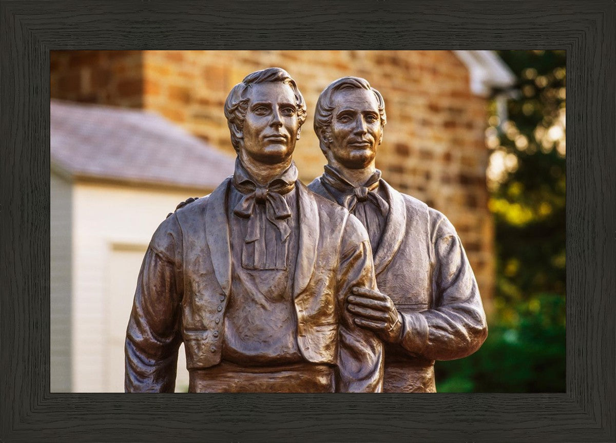 Plate 4 - Joseph and Hyrum at Carthage