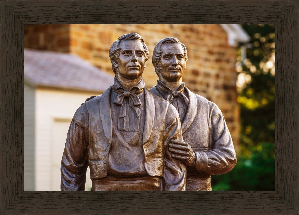 Plate 4 - Joseph and Hyrum at Carthage