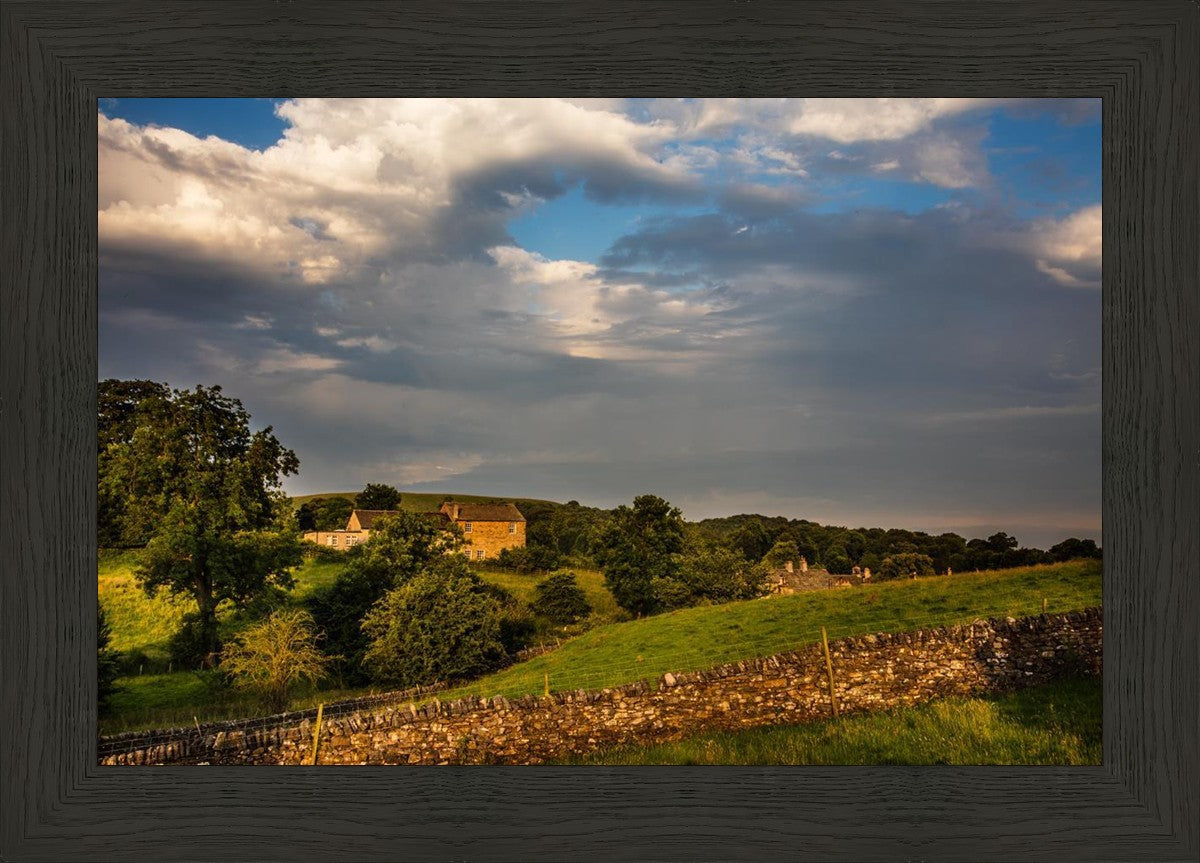 Plate 1 - Downham Farm Morning Wall