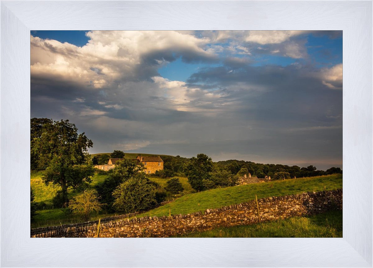 Plate 1 - Downham Farm Morning Wall