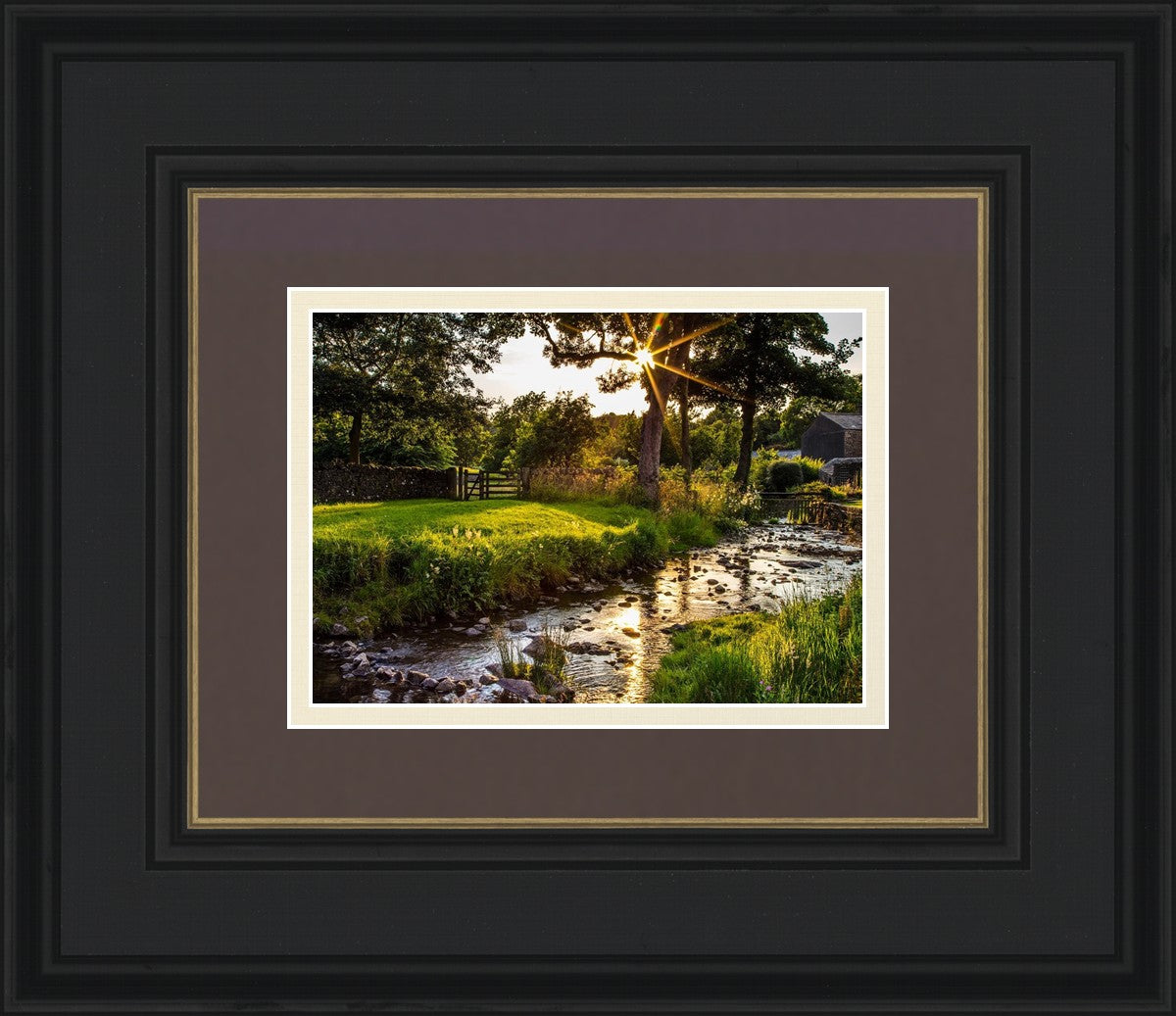 Plate 4 - Downham Spring Brook at Sunset