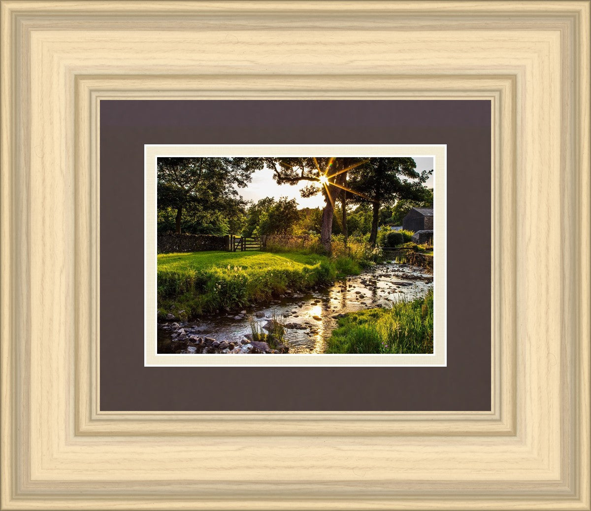 Plate 4 - Downham Spring Brook at Sunset