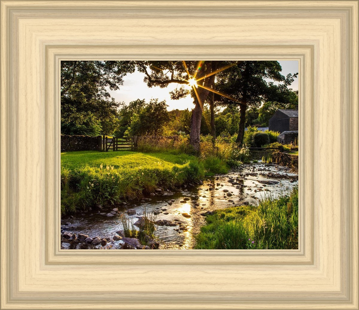 Plate 4 - Downham Spring Brook at Sunset