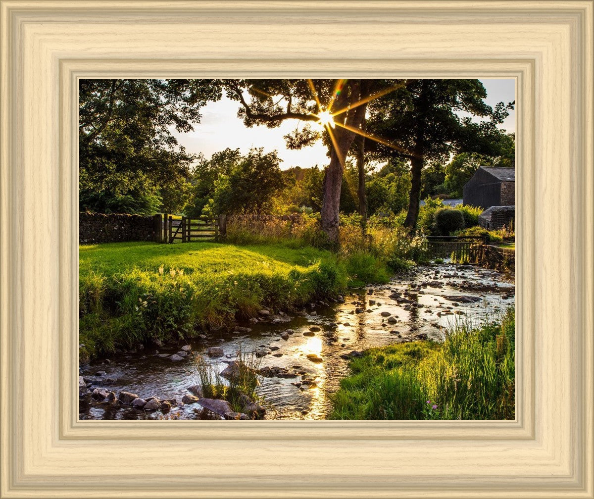 Plate 4 - Downham Spring Brook at Sunset