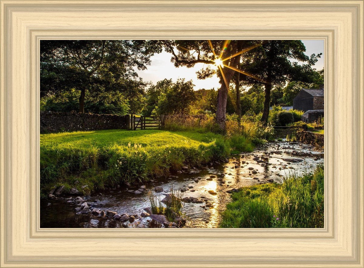 Plate 4 - Downham Spring Brook at Sunset