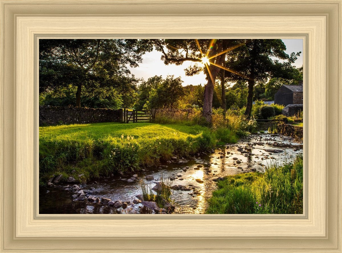 Plate 4 - Downham Spring Brook at Sunset