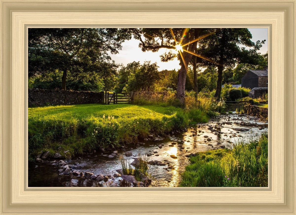 Plate 4 - Downham Spring Brook at Sunset