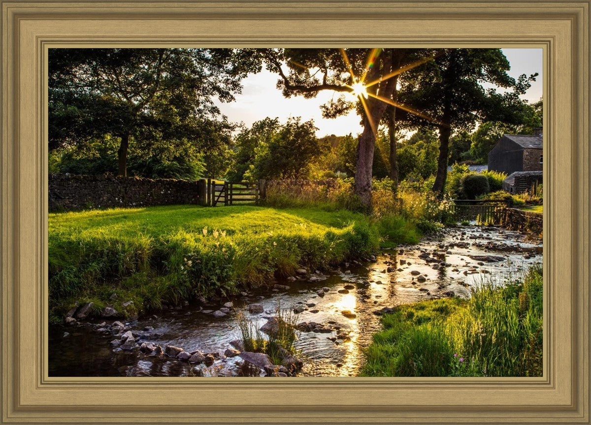 Plate 4 - Downham Spring Brook at Sunset
