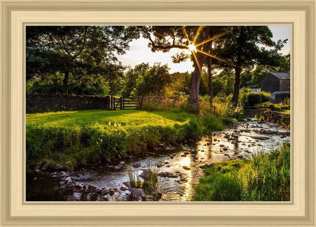 Plate 4 - Downham Spring Brook at Sunset