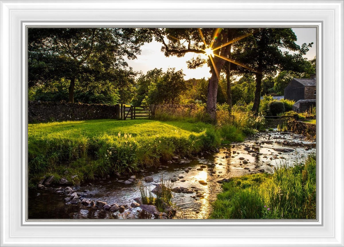 Plate 4 - Downham Spring Brook at Sunset