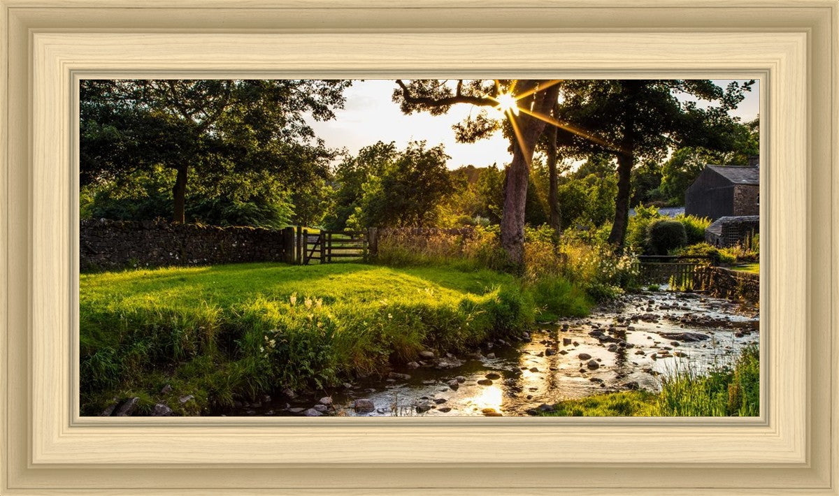 Plate 4 - Downham Spring Brook at Sunset
