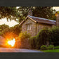 Plate 5 - Entering Downham Village at Sunset