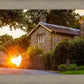 Plate 5 - Entering Downham Village at Sunset