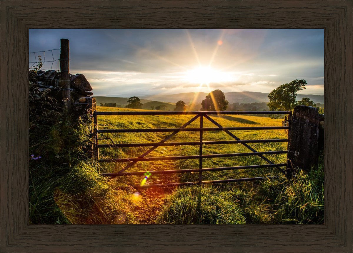 Plate 2 - Downham Gate After Storm
