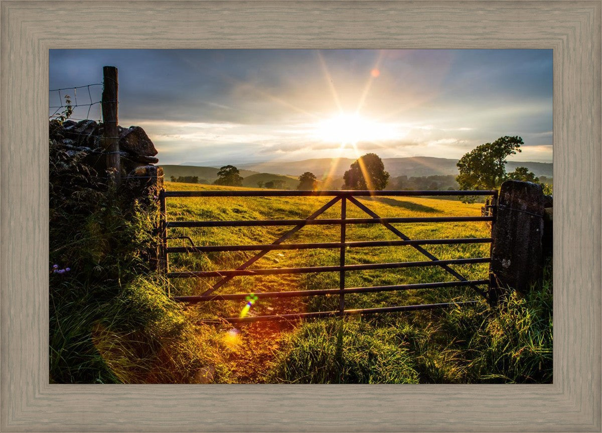 Plate 2 - Downham Gate After Storm