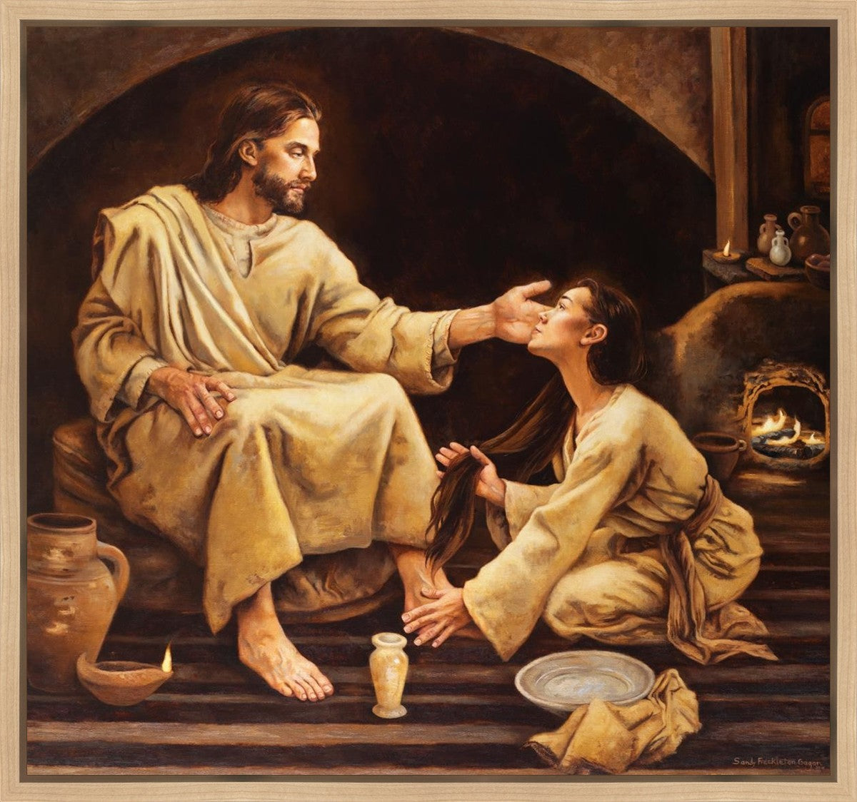 Because He First Loved Us Gallery Wrap