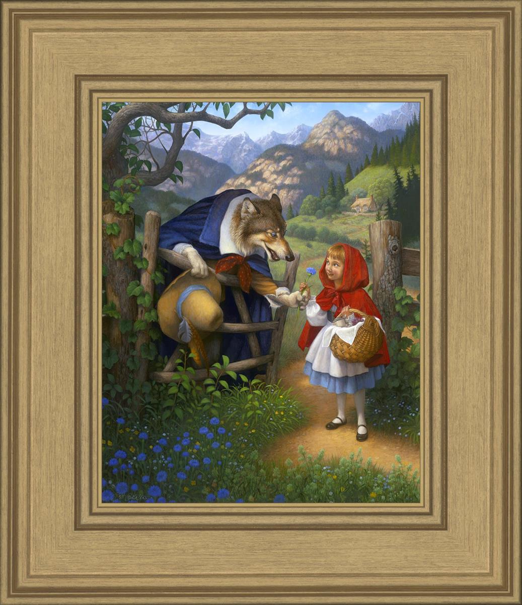 Little Red Riding Hood Meets the Wolf