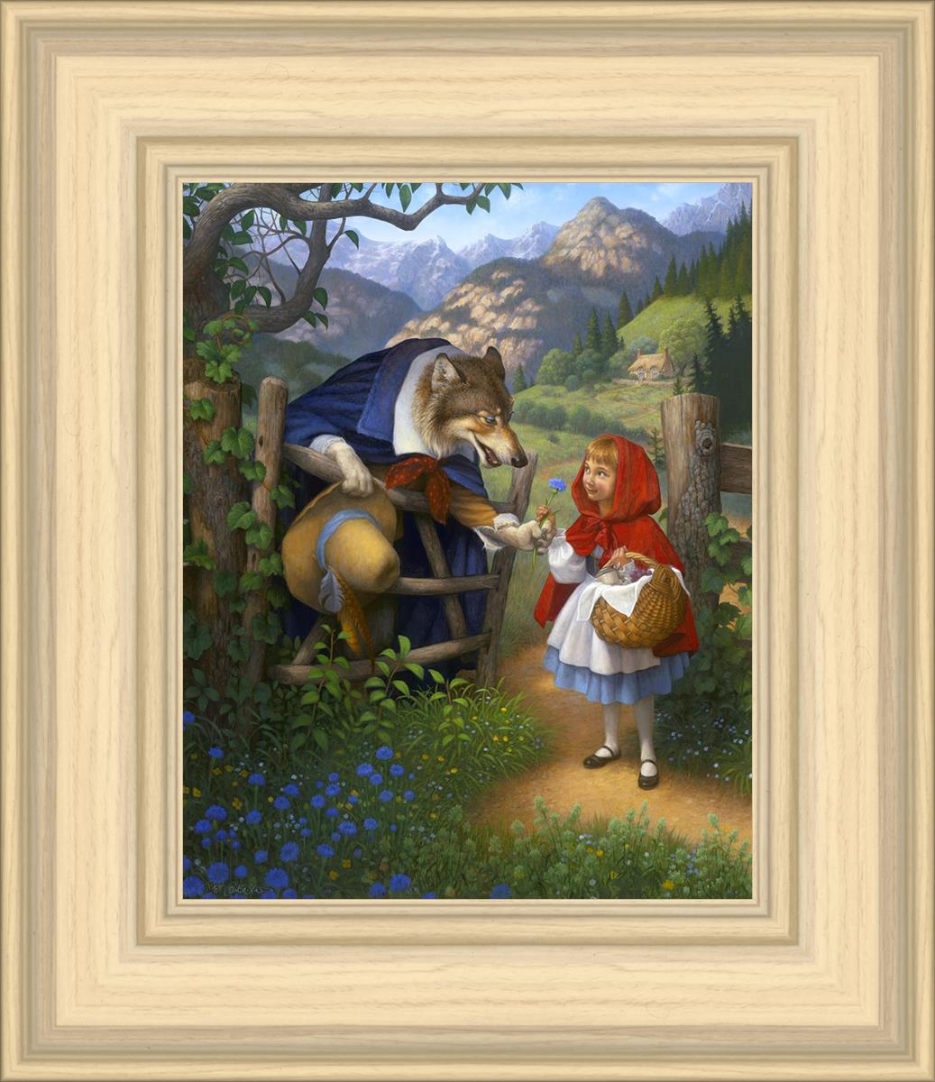 Little Red Riding Hood Meets the Wolf
