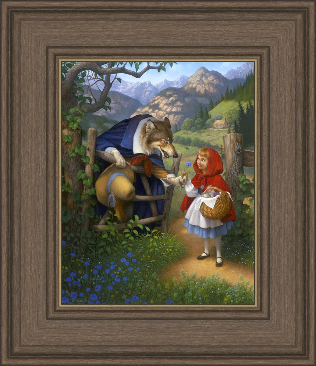 Little Red Riding Hood Meets the Wolf