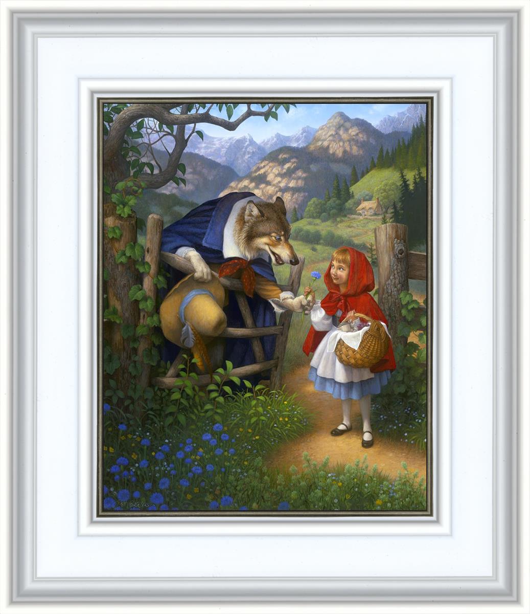 Little Red Riding Hood Meets the Wolf