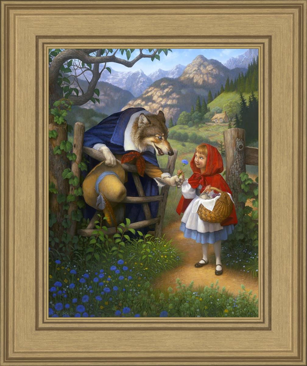 Little Red Riding Hood Meets the Wolf
