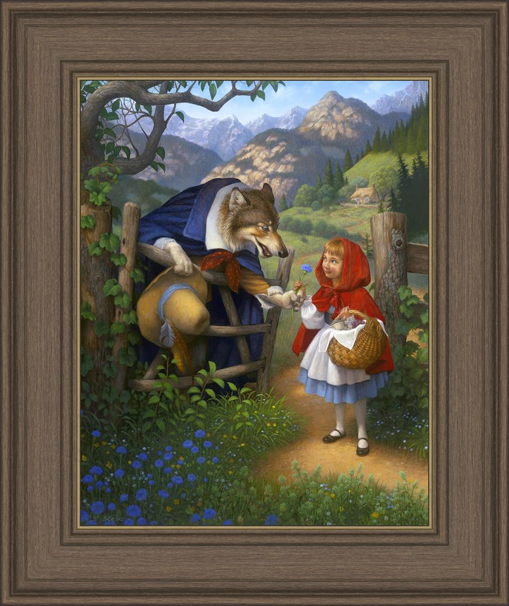 Little Red Riding Hood Meets the Wolf