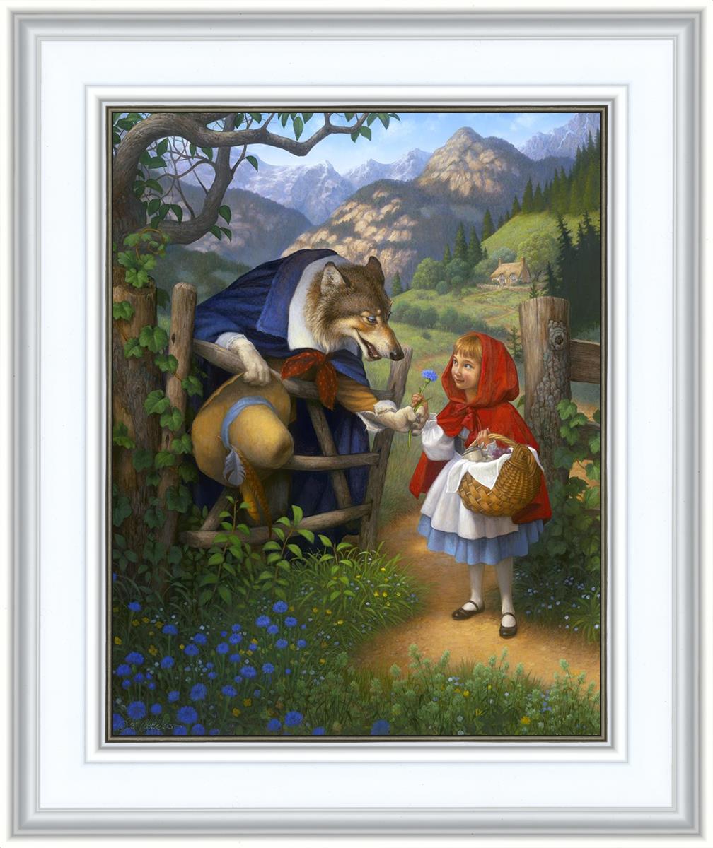 Little Red Riding Hood Meets the Wolf
