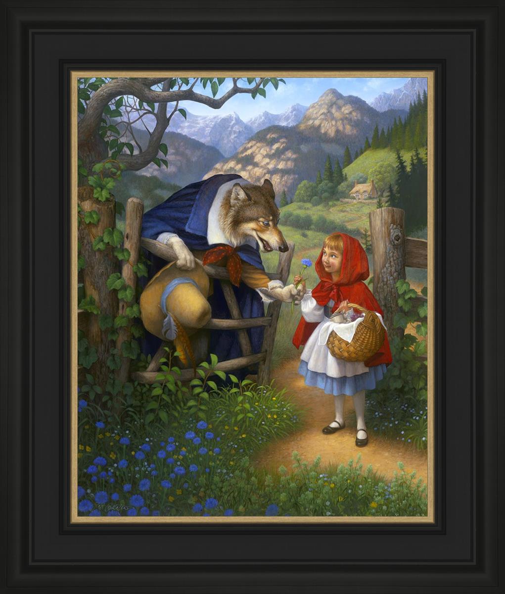 Little Red Riding Hood Meets the Wolf