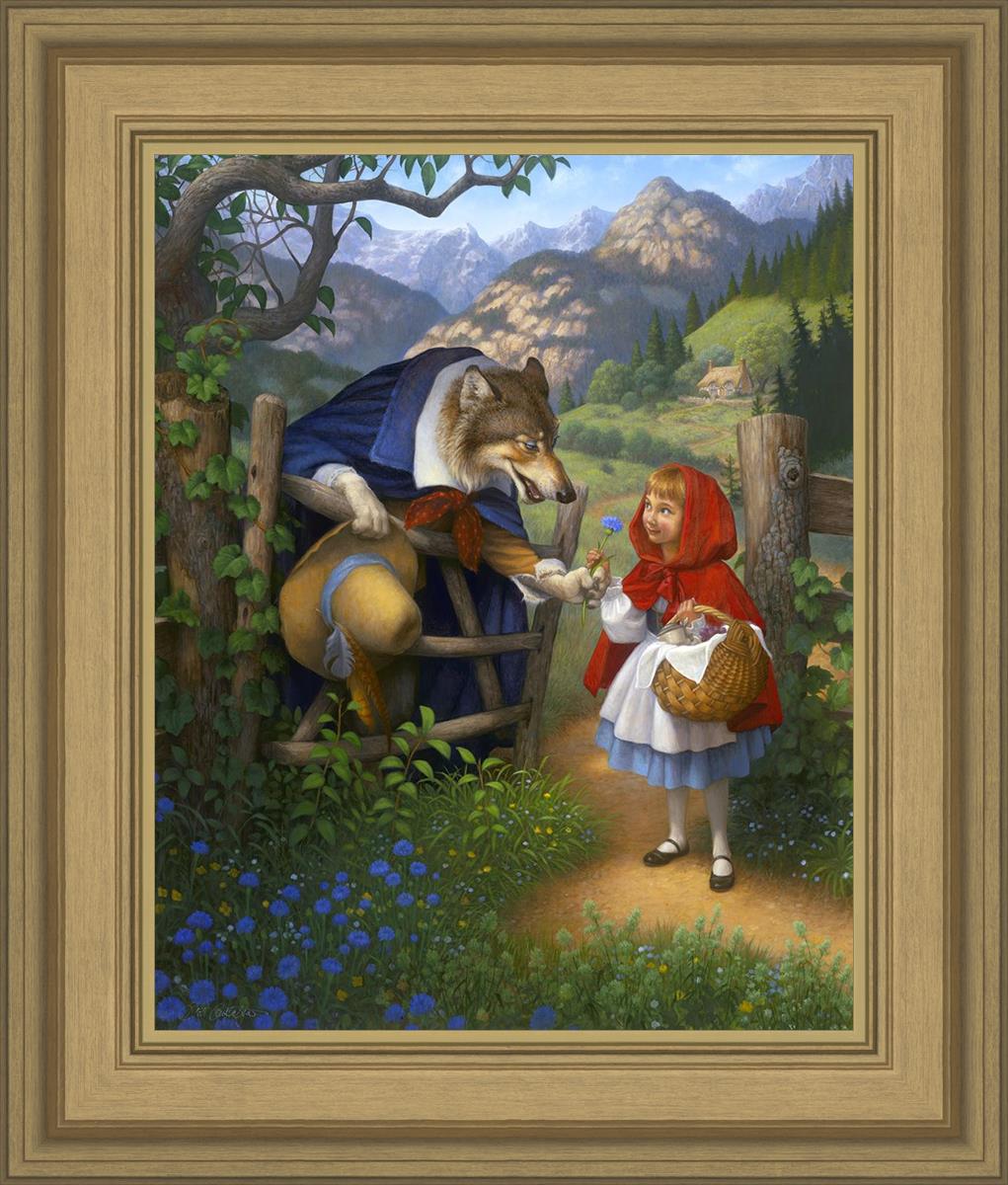 Little Red Riding Hood Meets the Wolf