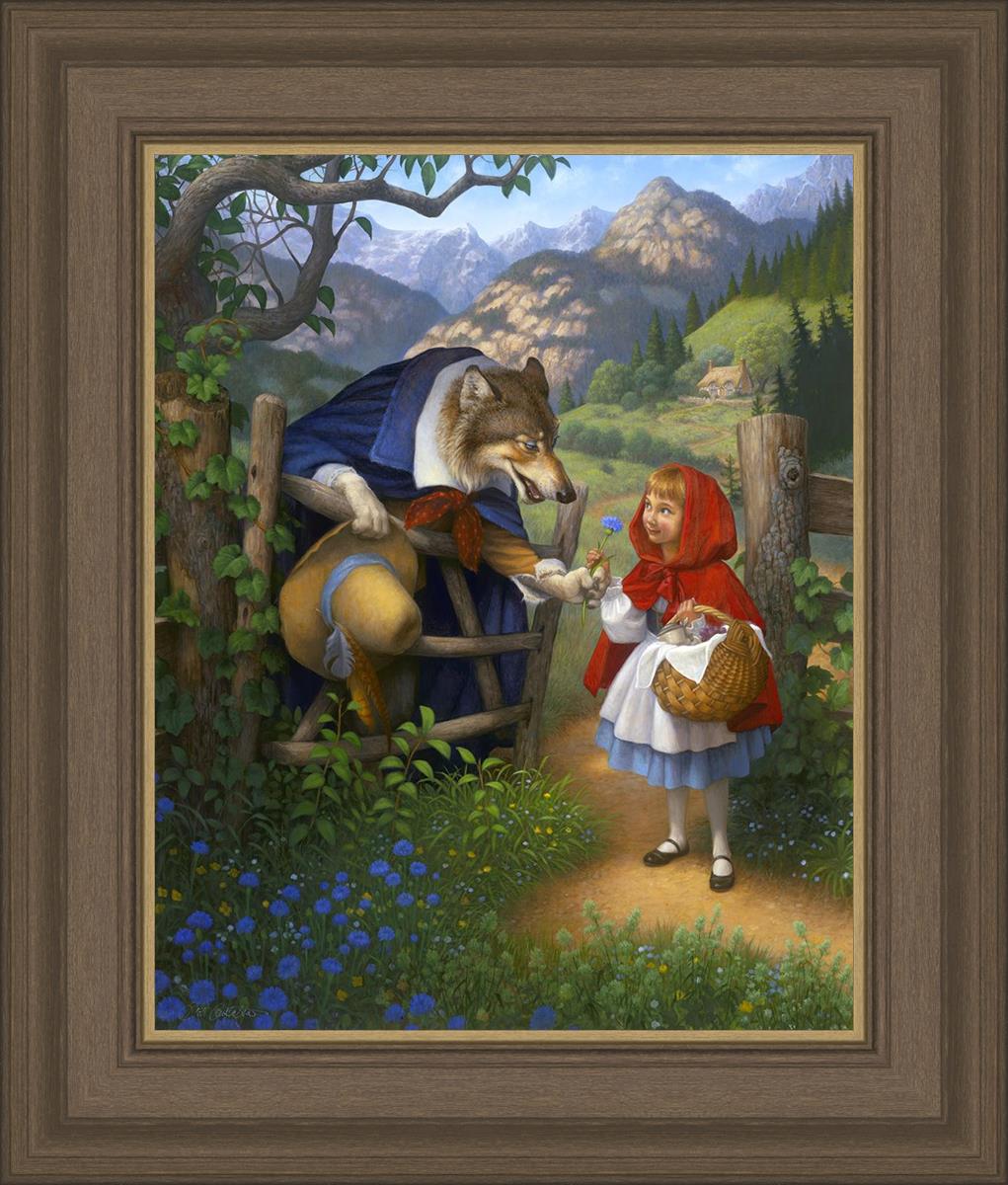 Little Red Riding Hood Meets the Wolf