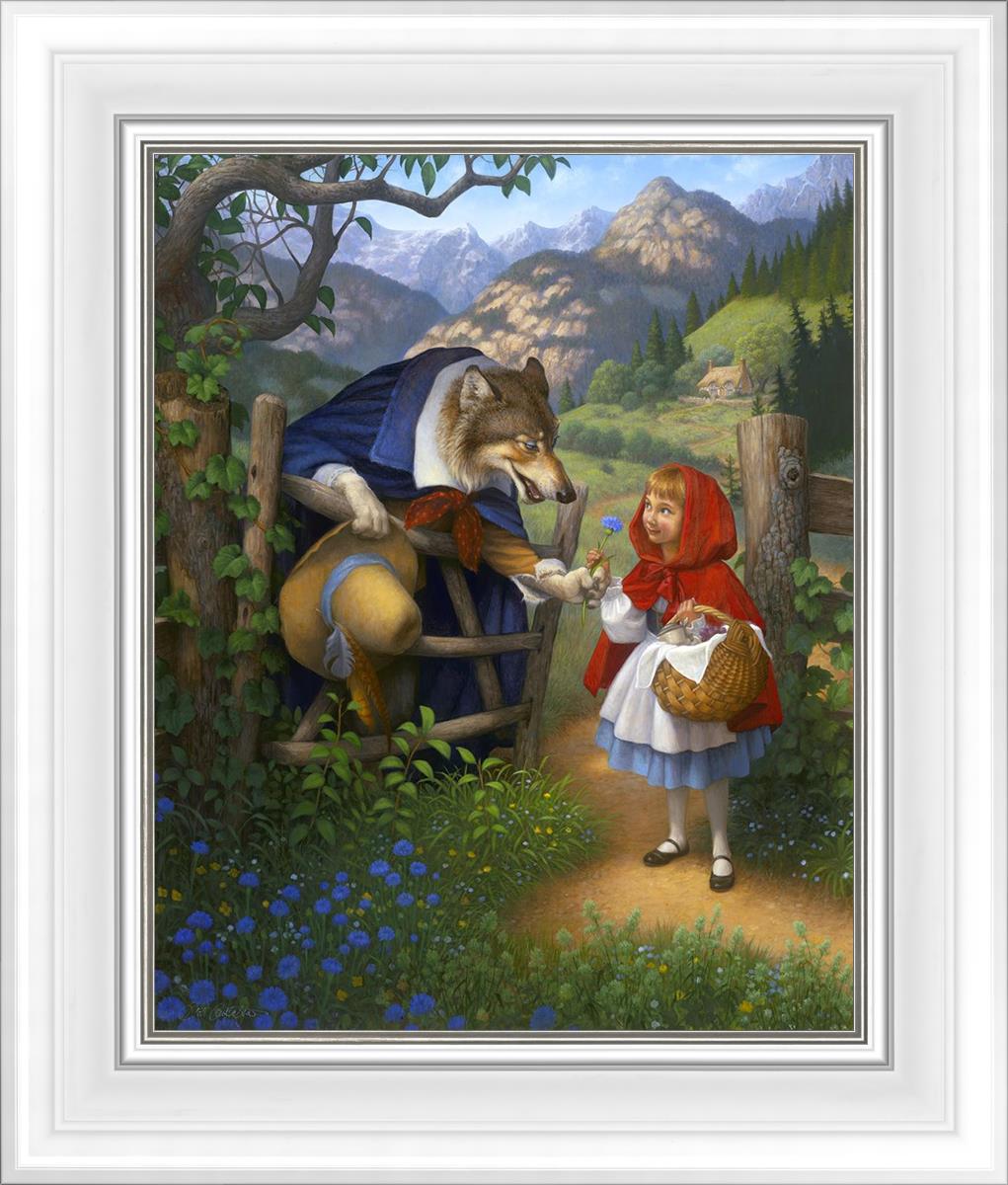 Little Red Riding Hood Meets the Wolf