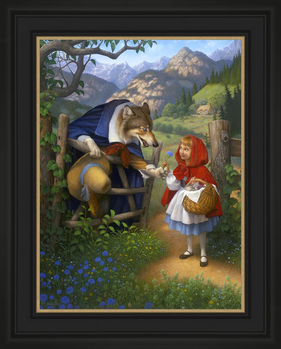 Little Red Riding Hood Meets the Wolf