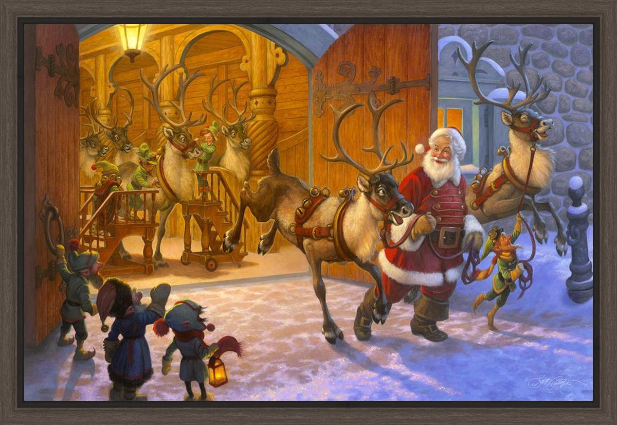 Christmas Eve and Raring to Go