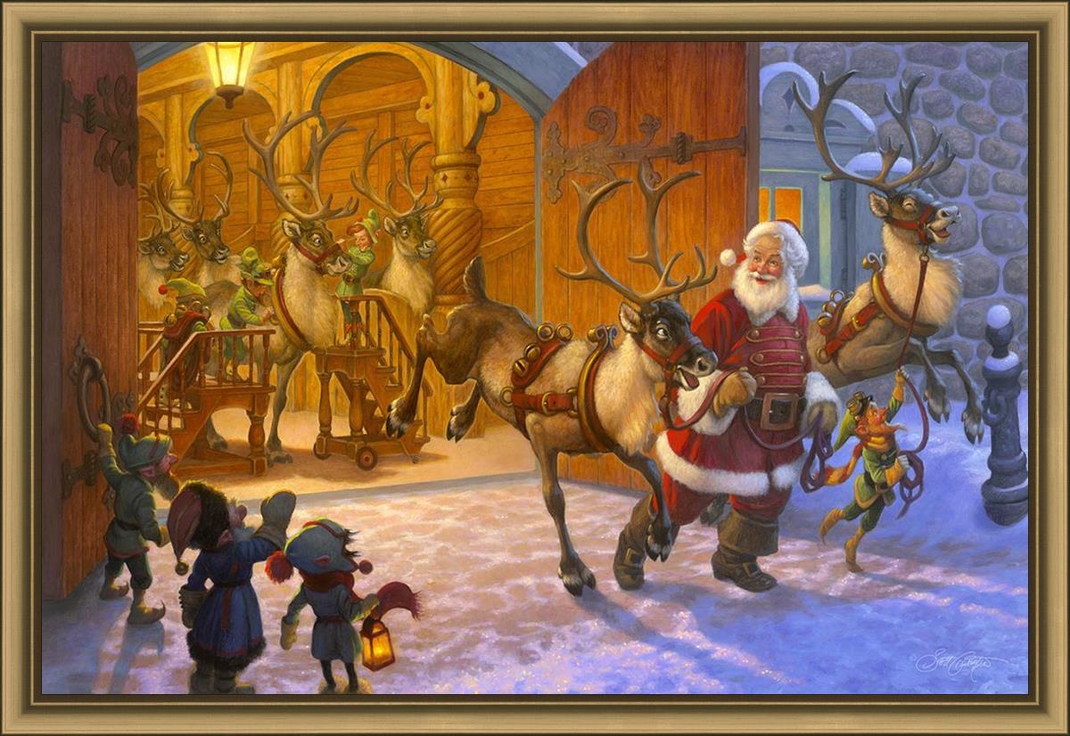 Christmas Eve and Raring to Go