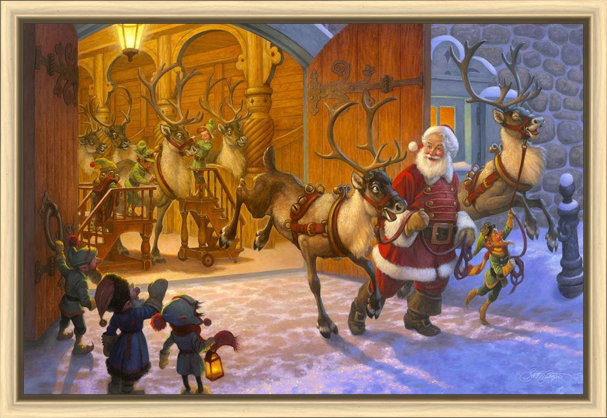 Christmas Eve and Raring to Go