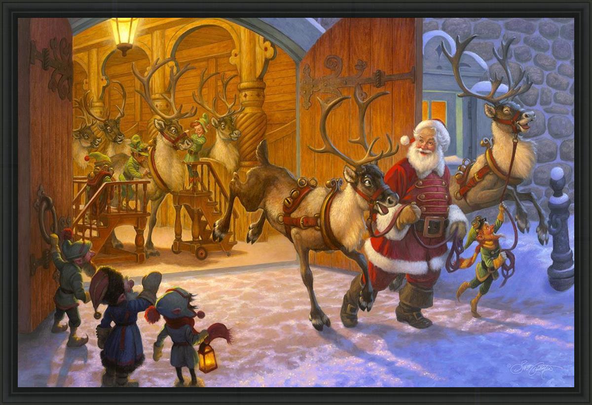 Christmas Eve and Raring to Go