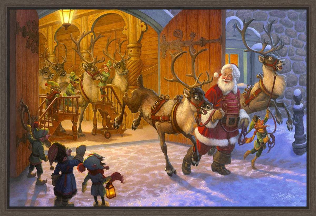 Christmas Eve and Raring to Go