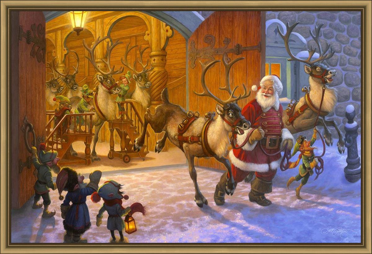 Christmas Eve and Raring to Go