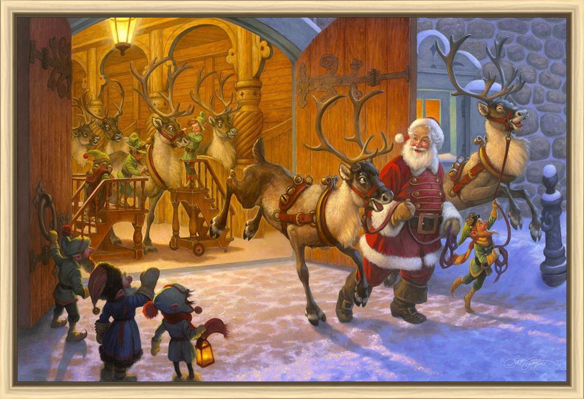 Christmas Eve and Raring to Go